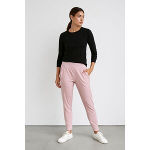 ATM Anthony Thomas Melillo Pink Cotton Jogger Sweat Pants   Women's Size Medium